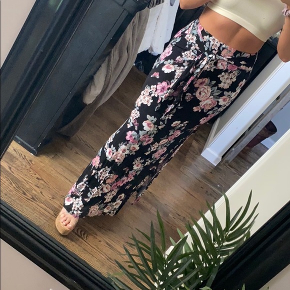 Sexy maxi skirt tie front double slit - Picture 1 of 5